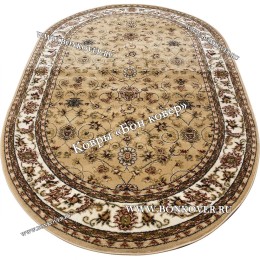 Бежевый Овальный Ковер Для Гостиной Дизайн 26364