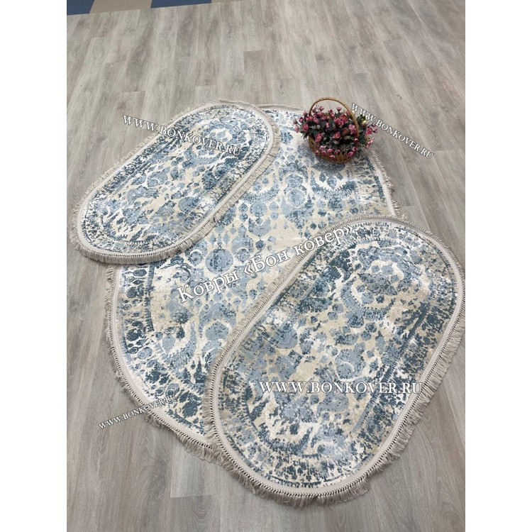 Овальный Современный  Ковер Дизайн 30674