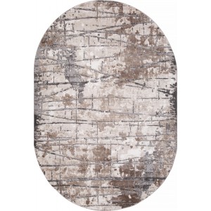 Ковер Armina 03802A GREY / BROWN Овал